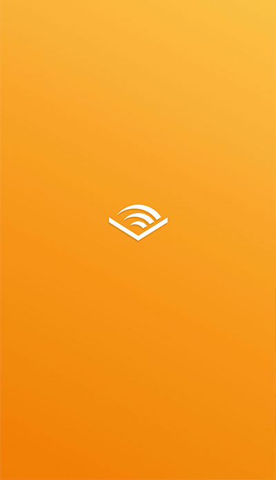 Audibleアプリの起動画面